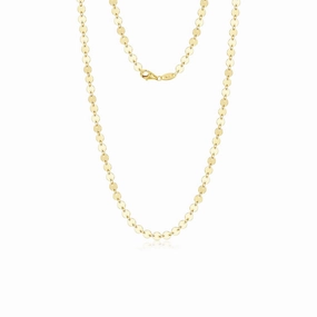 Subtle Spark Fresh Touch Lafonn "Lola" Disc Chain, 18"
