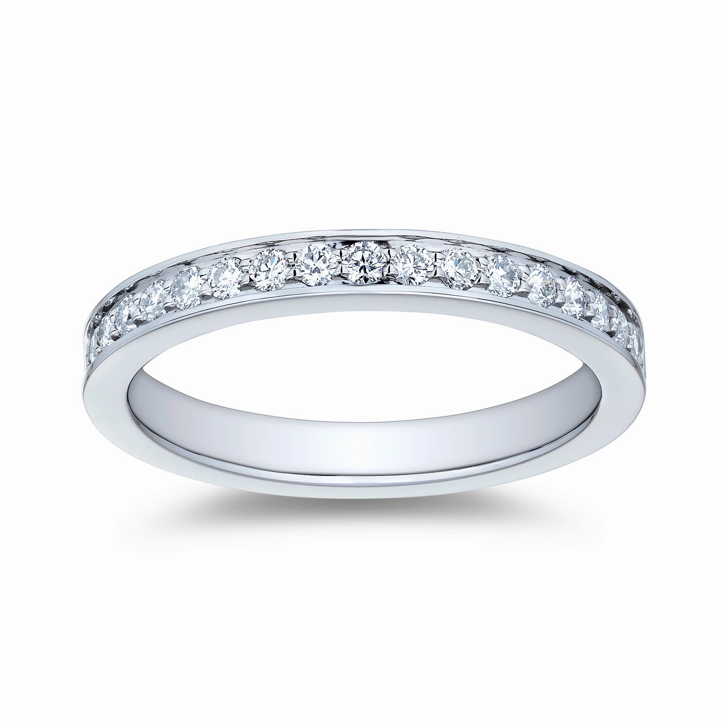 Bremer Jewelry Half Anniversary Diamond Wedding Ring in Platinum (0.32ctw) Fashion Goods