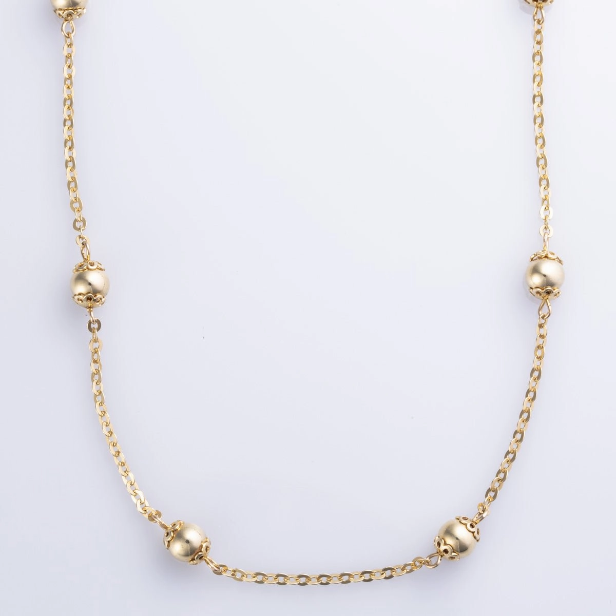 Sparkling Jewelry Design Sophisticated Glam 10k Yellow Gold Ball Chain | 20" |