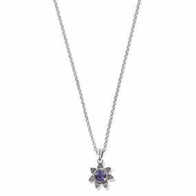 Brighton Everbloom Sunflower Birthstone Necklace, June Signature Look