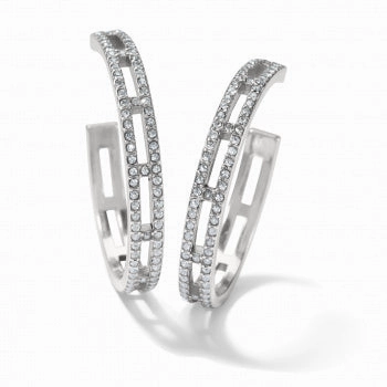 Brighton Illumina Lights Large Hoop Earrings Boho Charm