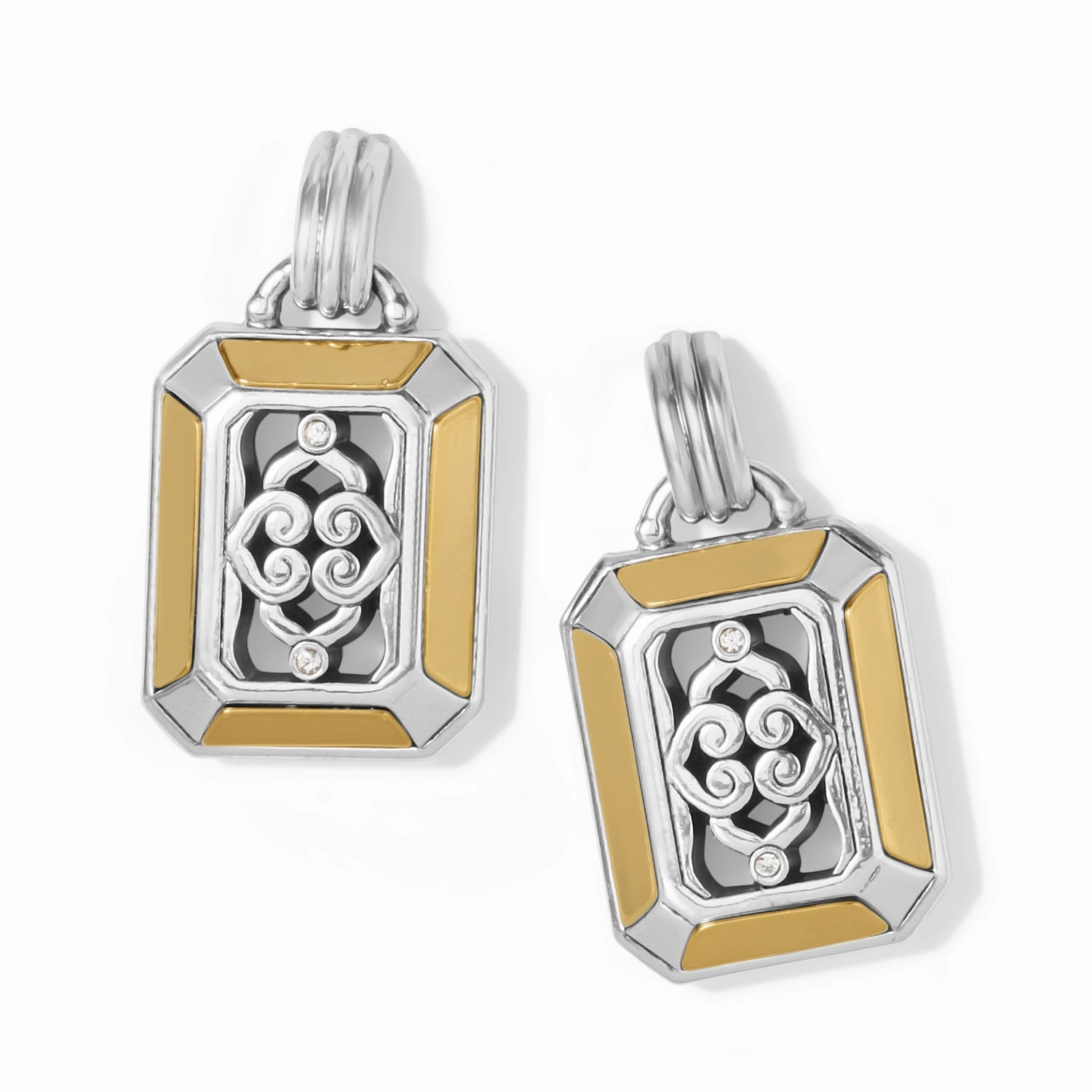 Brighton Intrigue Regal Post Drop Earrings Romantic Touch