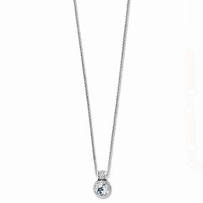 Sharp Silhouette Everyday Detail Brighton Meridian Aurora Crystal Petite Necklace