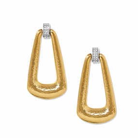 Modern Classic Romantic Vibe Brighton Meridian Geo Breeze Post Earrings