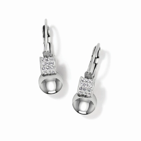 Fashion Shine Chic Duo Brighton Meridian Petite Leverback Earrings