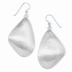 Brighton Trianon French Wire Earrings, Silver Alluring Shine