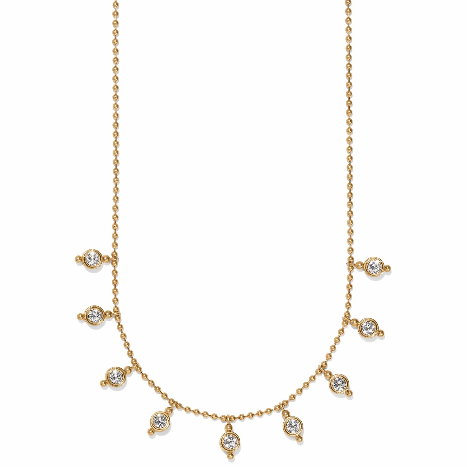 Brighton Twinkle Mod Droplet Reversible Necklace Contemporary Glow