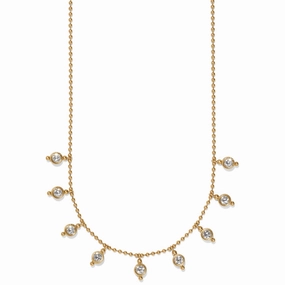 Brighton Twinkle Mod Droplet Reversible Necklace Contemporary Glow