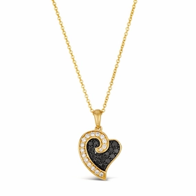 Classic Spark Soft Reflection Le Vian? Heart Swirl Pendant