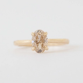 Secure Art Celine Ring - Champagne Diamond