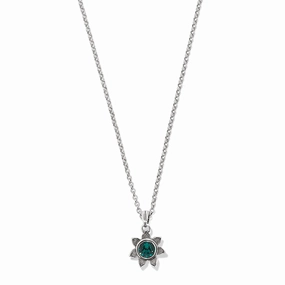 Brighton Everbloom Sunflower Birthstone Necklace, May Chic Duo Bridal Moment