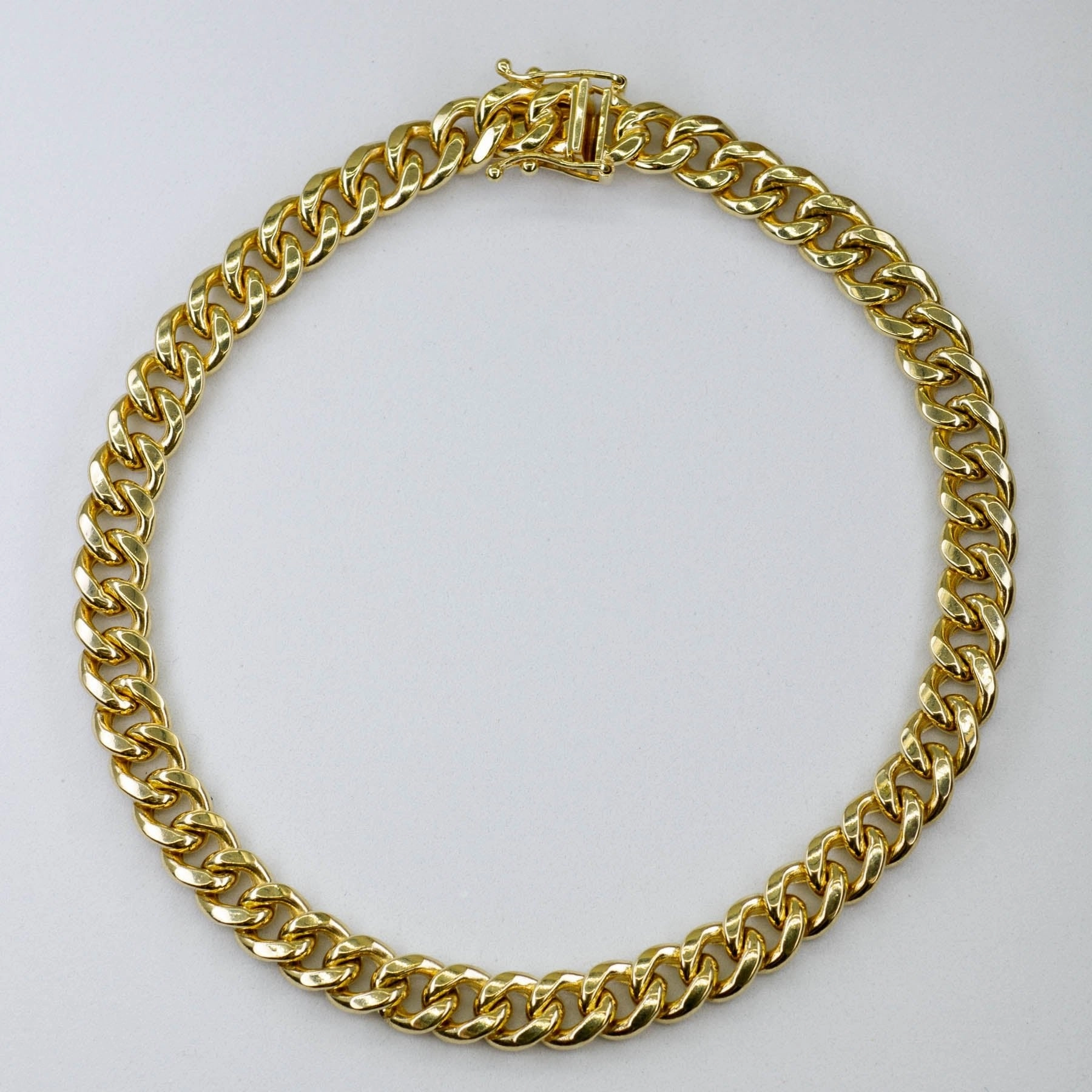 Trendy Accessory Evening Accent '100 Ways' Miami Cuban Link Bracelet | 8" |