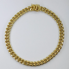 '100 Ways' Miami Cuban Link Bracelet | 8" | Cultural Touch