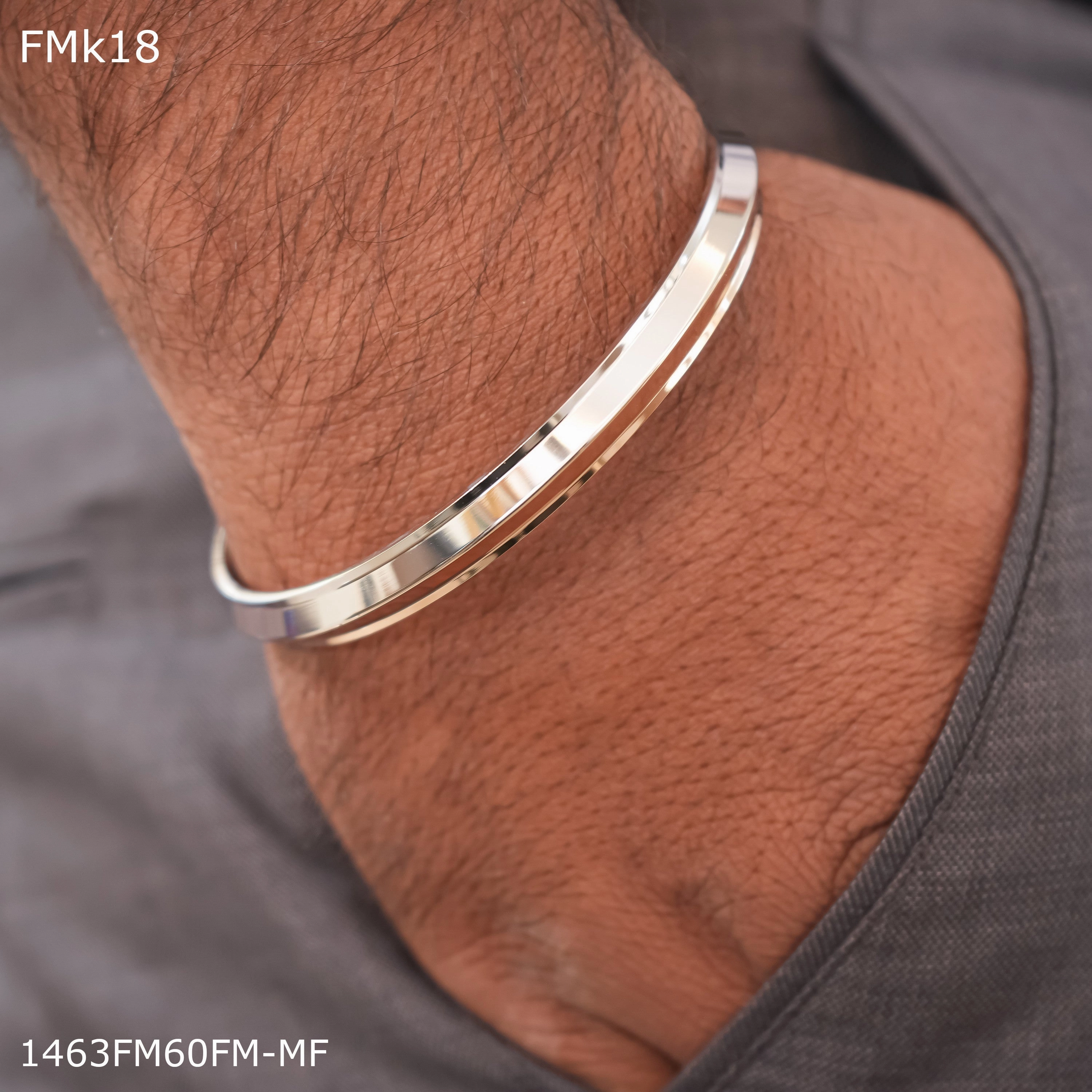 Holiday Style FreeMen Two tone kada for Men FMK18