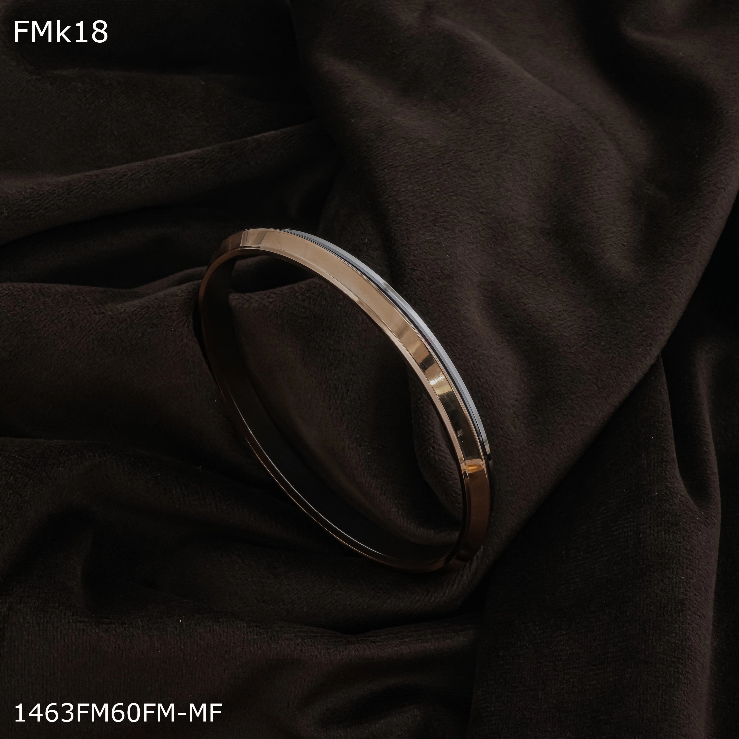 Work Day Style FreeMen Two tone kada for Men FMK18