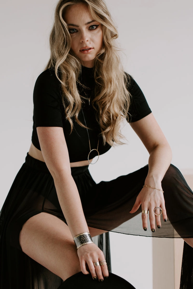 City Lights Cuff - 22k Gold, Oxidized Silver   Reclaimed Diamonds Fashion Appeal Rich Texture