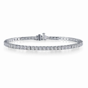 Classic Tennis Bracelet refined design