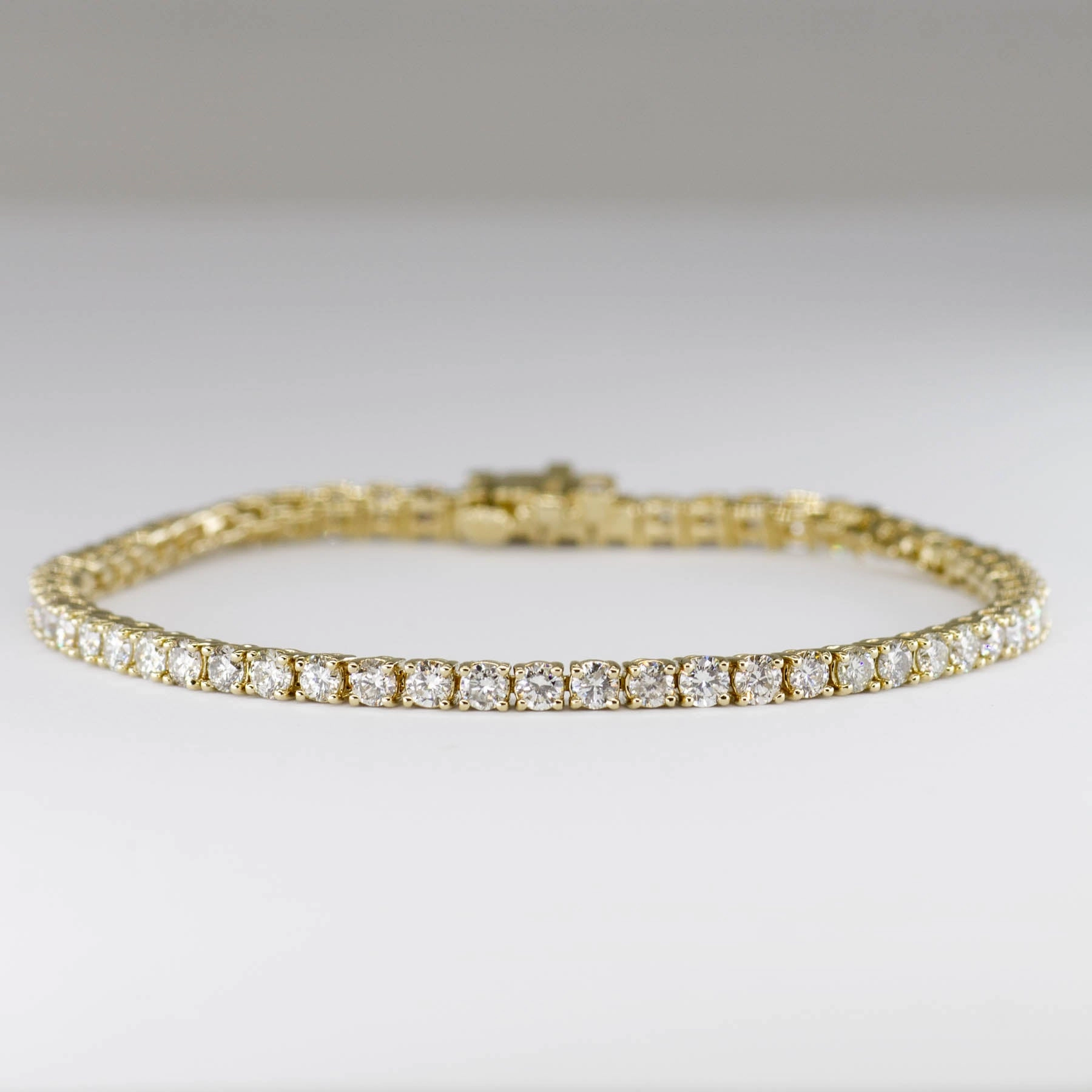'100 Ways' Diamond Tennis Bracelet | 4.00 ctw | 7" Gleaming Charm Trendy Form
