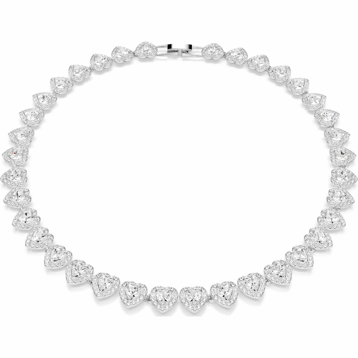 Swarovski Ariana Grande Capsule Collection: Angelic Tennis Necklace Ornate Design Charming Craft