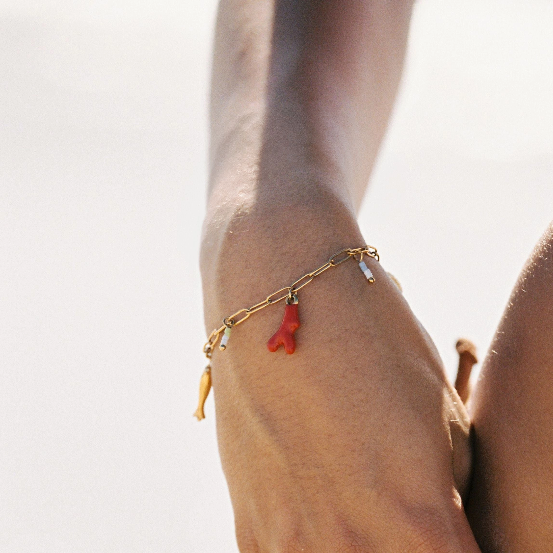 Trendy Layers Silky texture Summer Talisman Bracelet