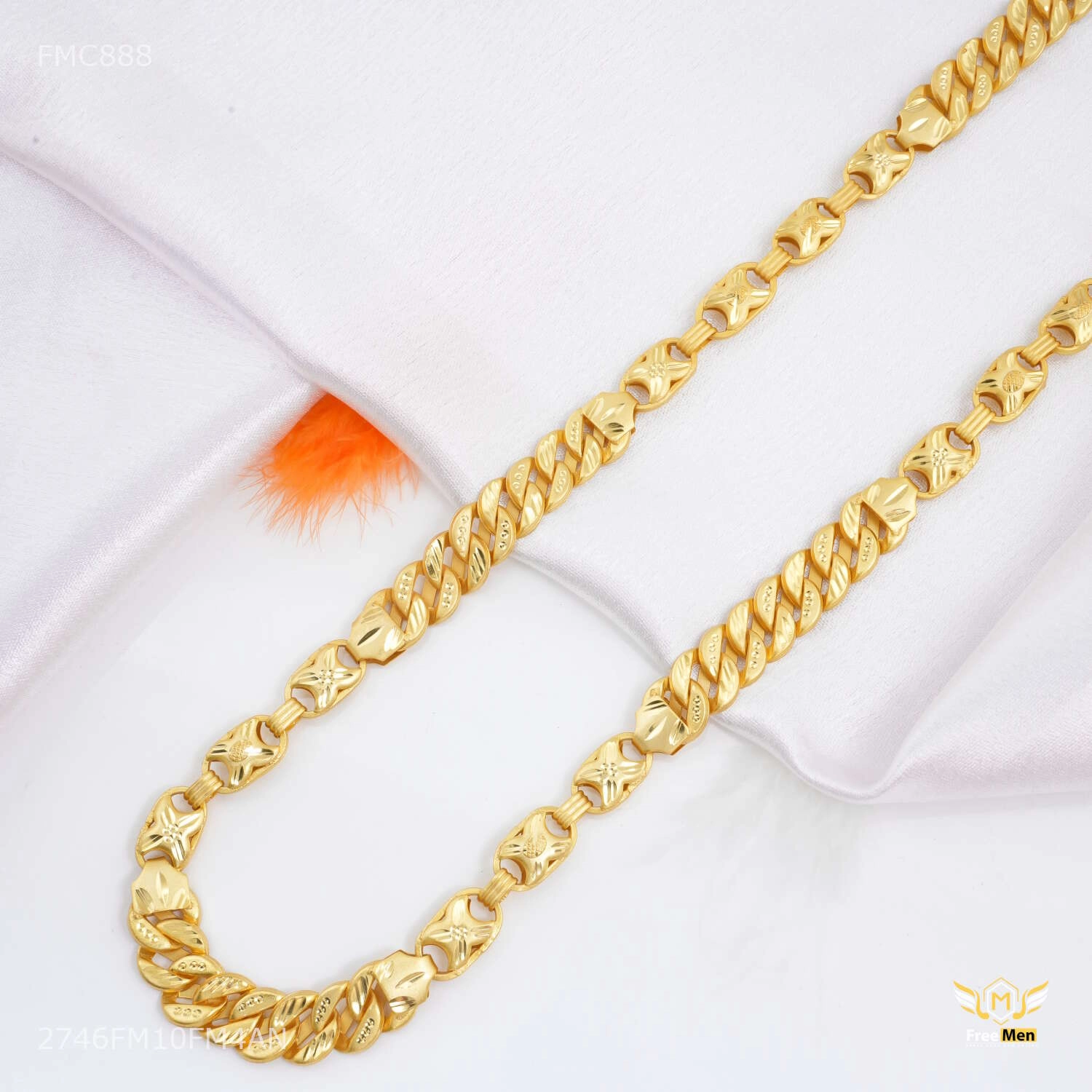 Classic Designer Pokel Chain for Man - FMC888 Retro Vibe Shimmer Mood