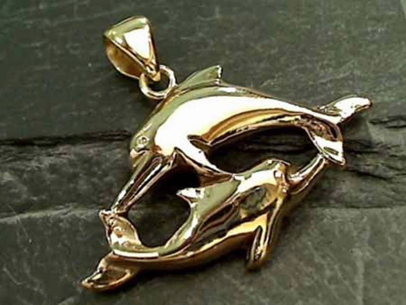 Alchemia Dolphin Pendant understated look Elegant Look