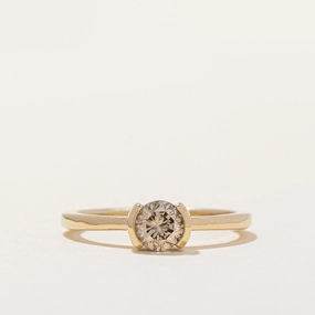 '100 Ways' Semi Bezel Diamond Ring | 0.57ct - 0.62ct | SZ 6.75 | Timeless Look Design Everyday Match