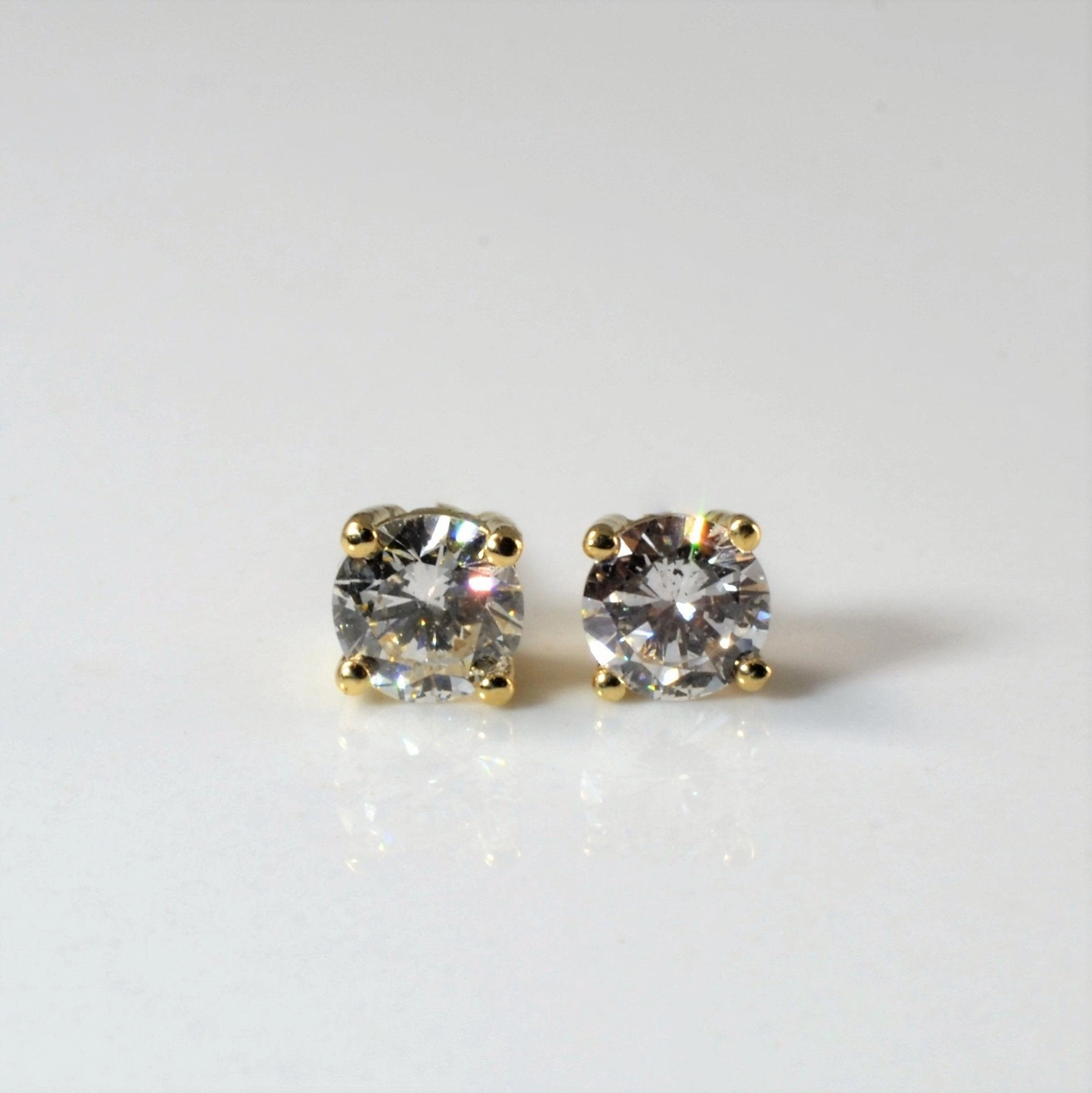 '100 Ways' Diamond Studs | 0.88ctw | Options Available | Casual Elegance Trend Setter