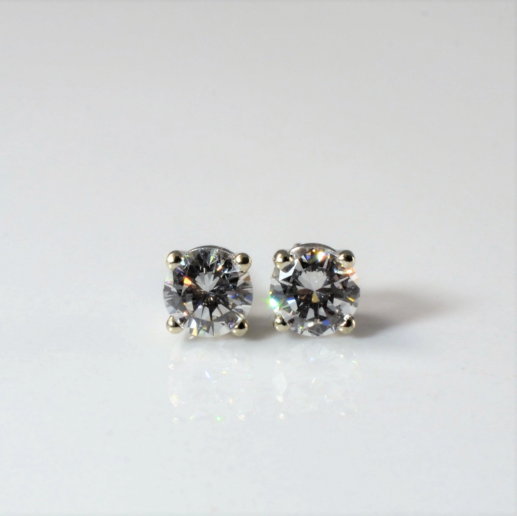 '100 Ways' Diamond Studs | 0.88ctw | Options Available | Glow Piece Dazzle Factor