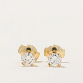 100 Ways' GIA Certified Diamond Stud Earrings  | 0.70ctw SI2 G | Modern Shape
