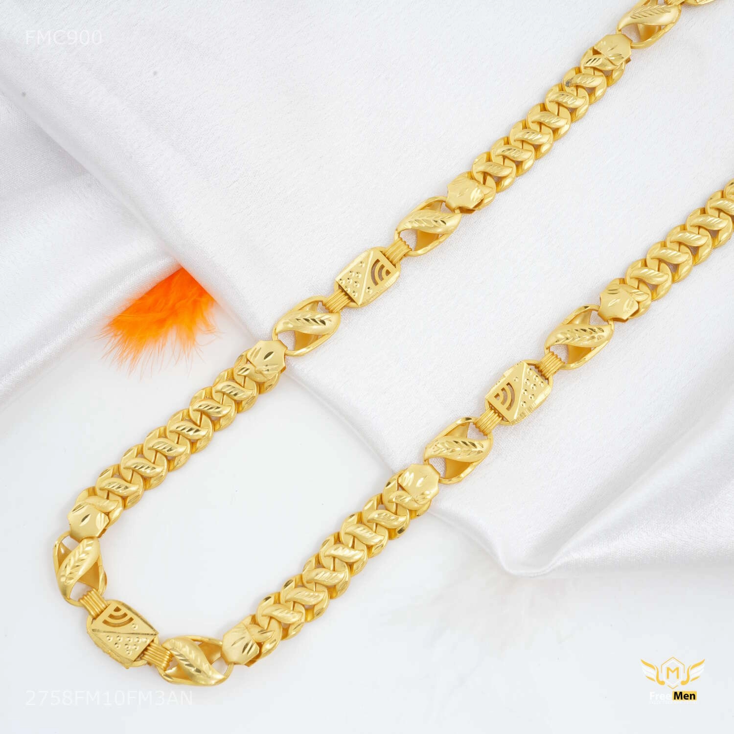 Designer Mix Wifi Nawabi with Pokel Chain for Man - FMC900 Chic Choice