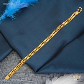 Designer Ring to Ring Bracelet  for Men - FMGB270 Subtle Pop