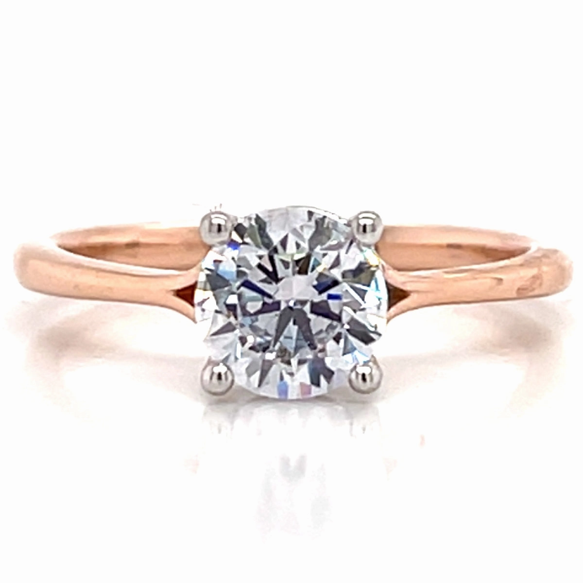 comfortable accessory Secure look Diamond Engagement Rings w/o Center