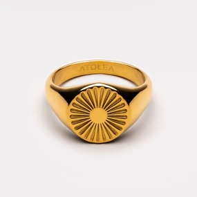 Allure Detail Graceful Contour Isla Ring