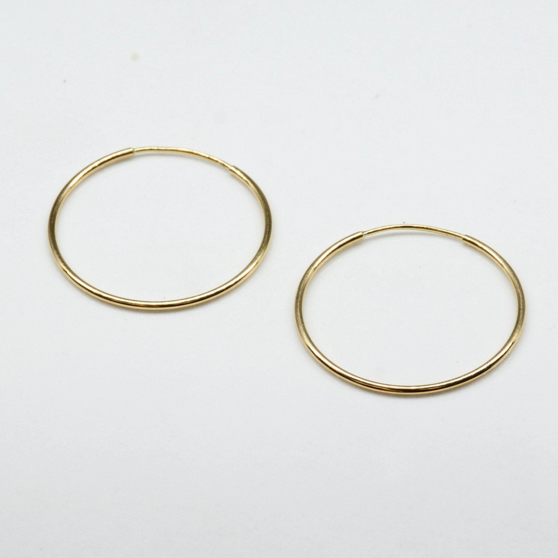 '100 Ways' 24mm Sleeper Hoops | Dainty Accent Day To Night