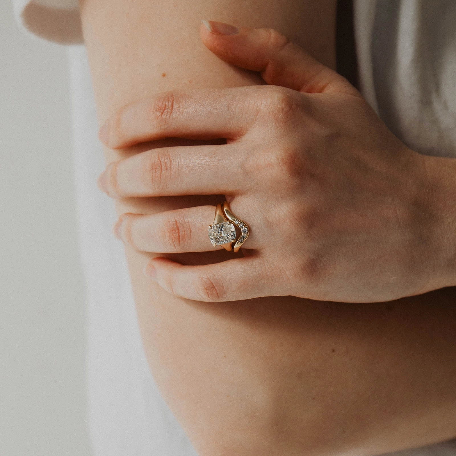 Rough Use Fashionable Jewelry Dorian Ring - Lab Diamond