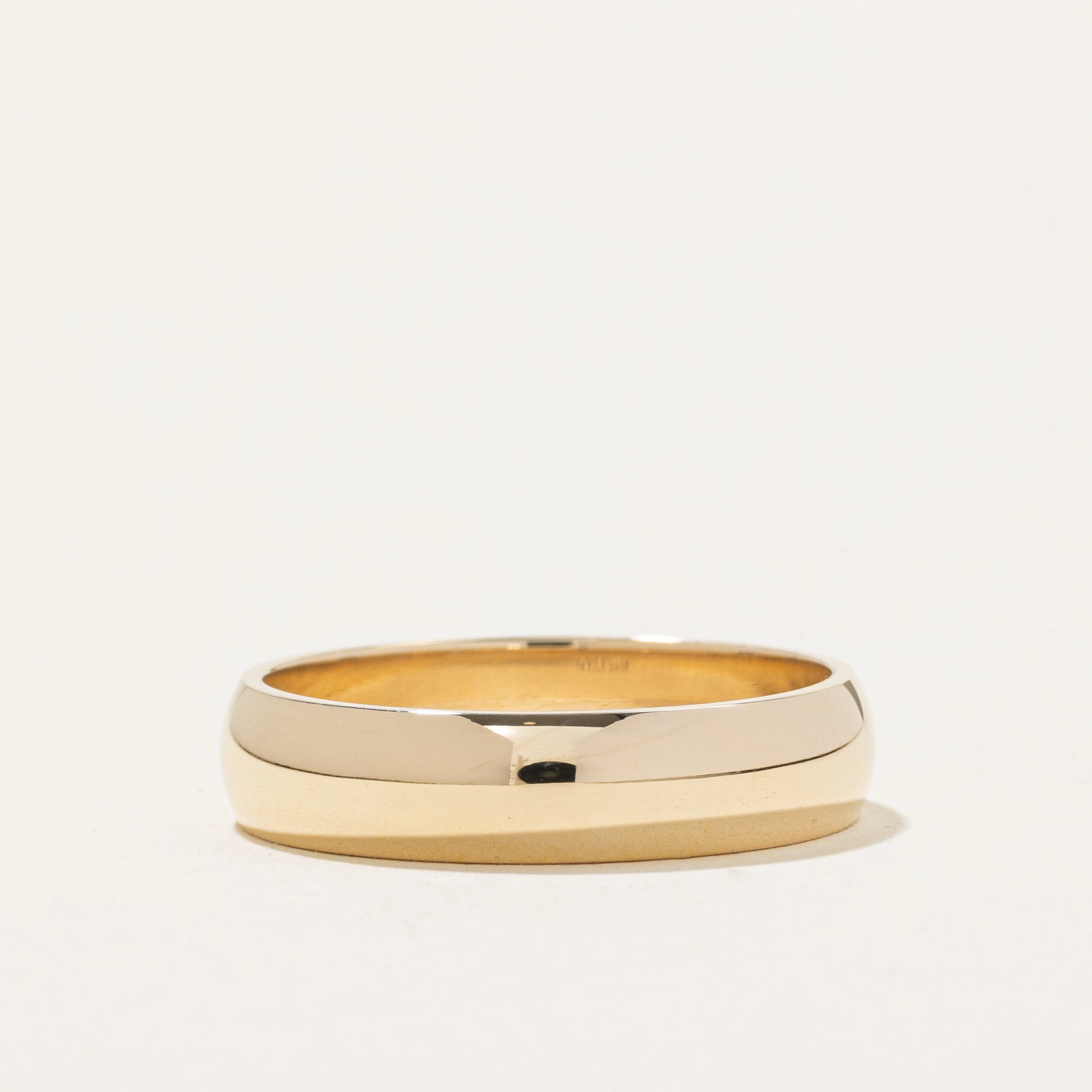 Stunning Style Natural Touch '100 Ways' 10k Half Round Band | 0.30ctw | 5.00mm | SZ 10