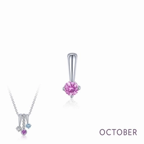 Charming Radiance Seasonal accessory October Birthstone Love Pendant