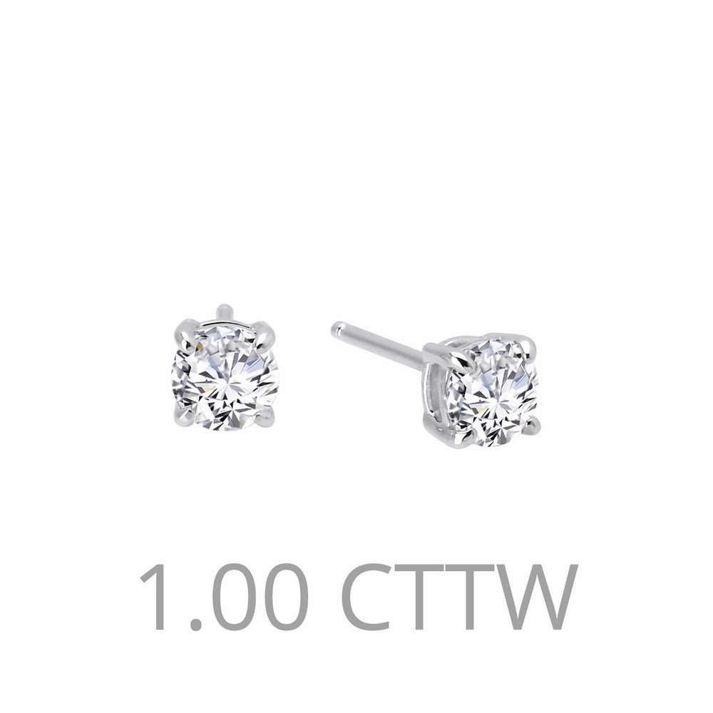 Exquisite Craft Chic Appeal Lafonn 1.00ctw Simulated Diamond Stud Earrings
