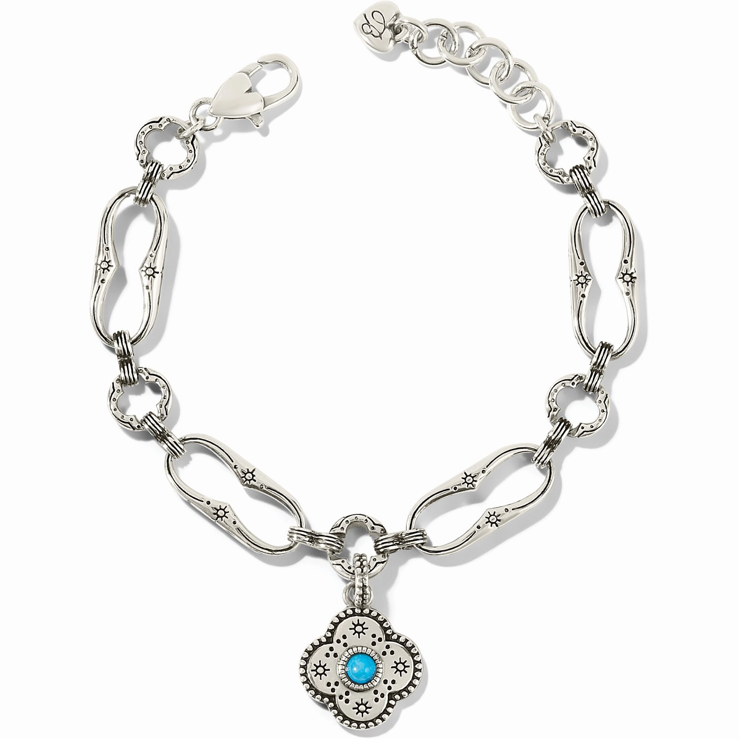 Brighton Mosaic Link Bracelet Sparkling Shine Minimalist Accent