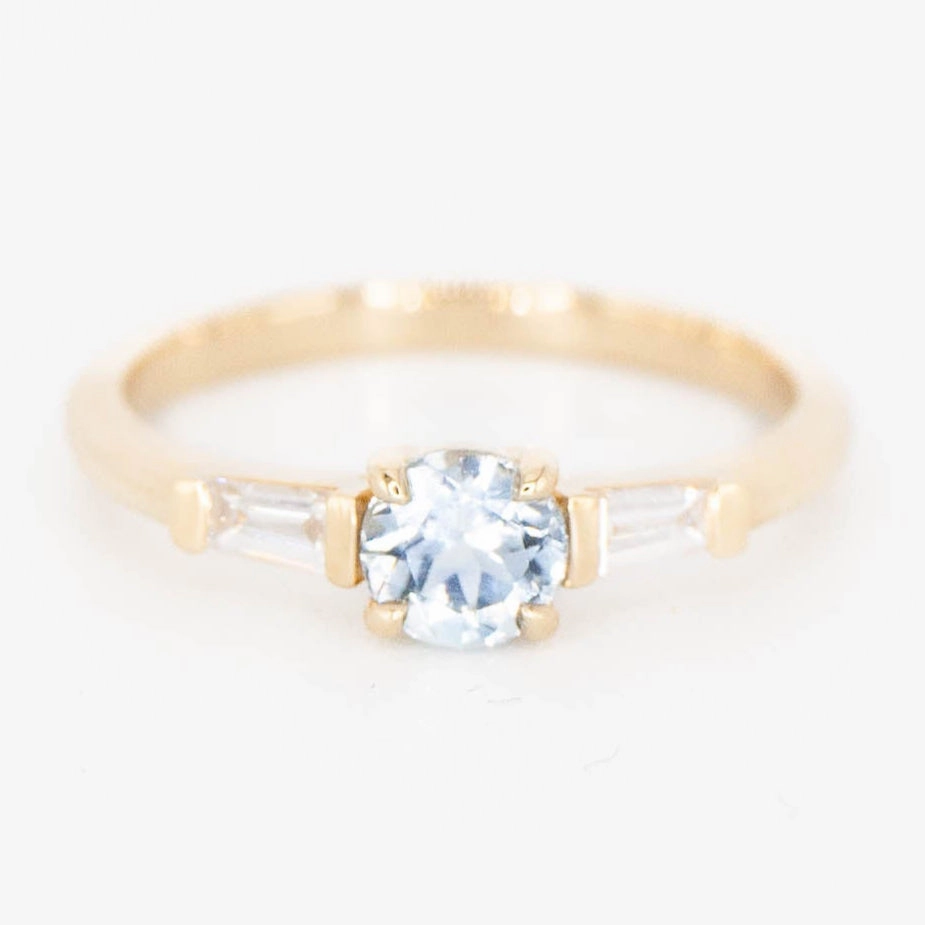 Ellie Ring - Montana Sapphire Fine Ornament