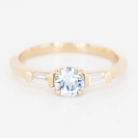 Ellie Ring - Montana Sapphire Fine Ornament