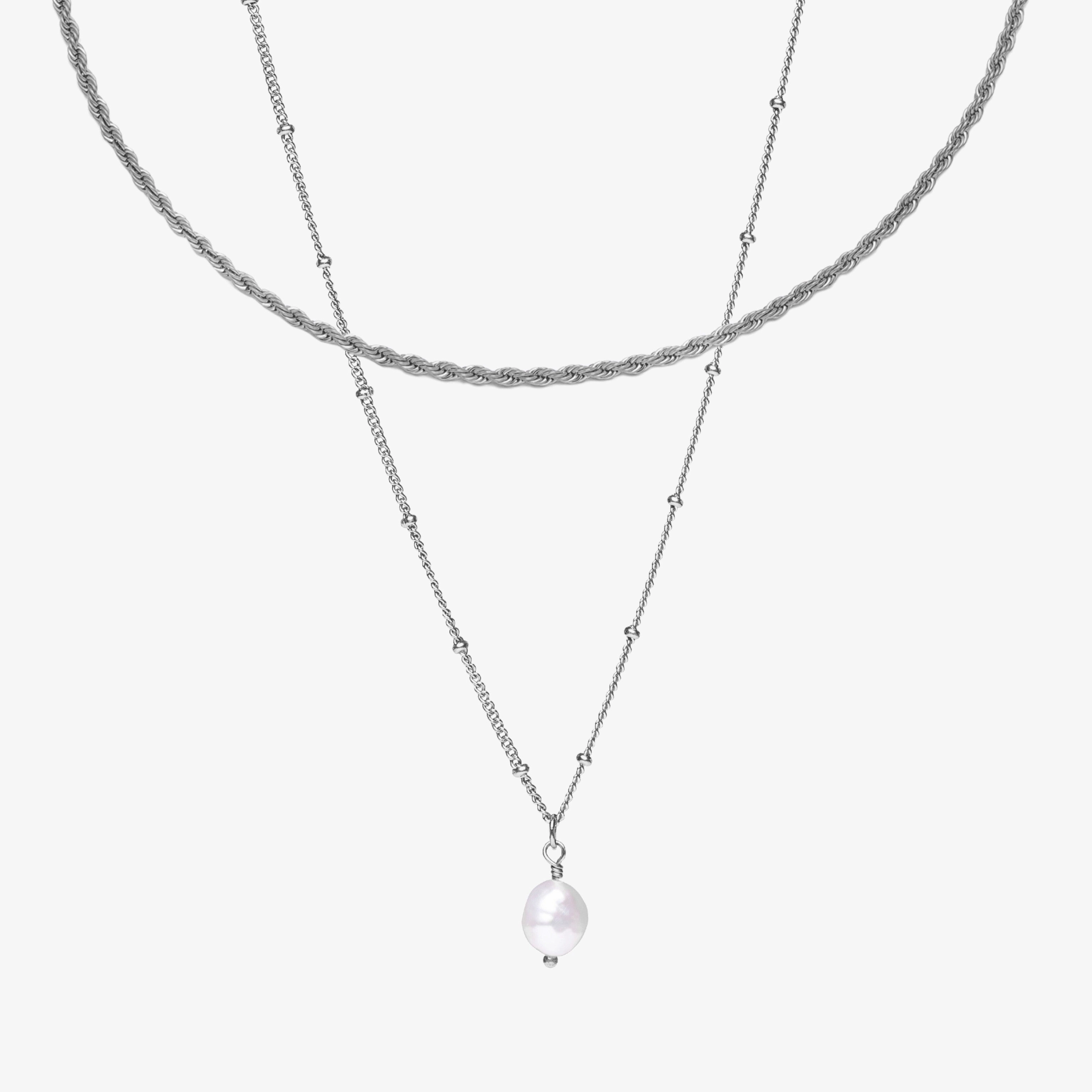 Contemporary Look Dainty Accessory Everyday Bundle | Silver
