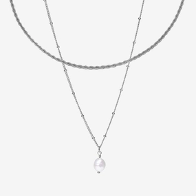 Contemporary Look Dainty Accessory Everyday Bundle | Silver