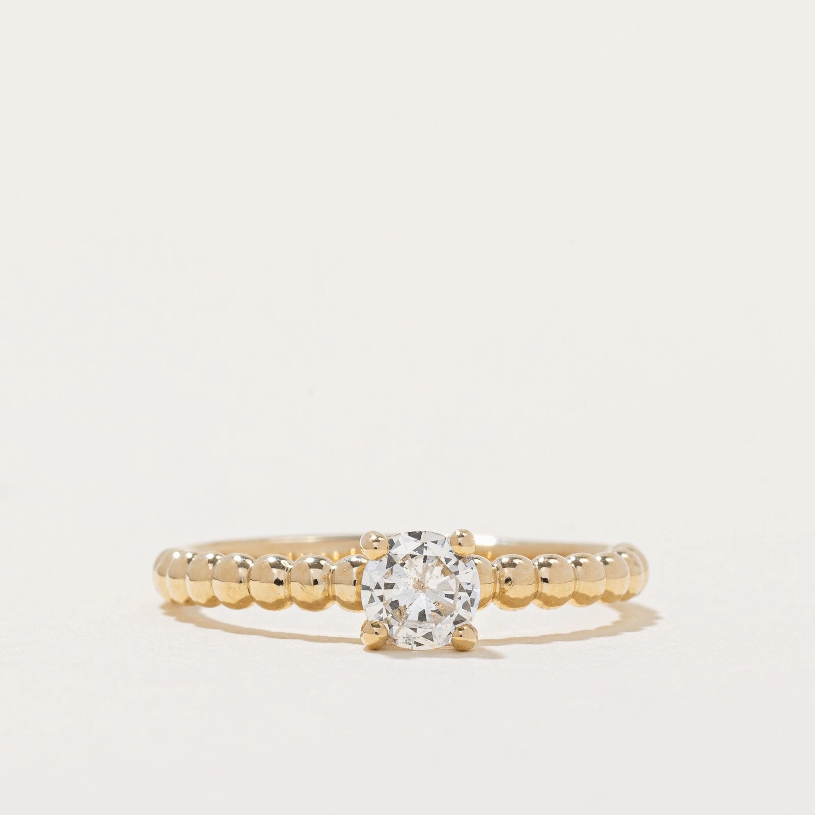 Rich Texture '100 Ways' GIA Certified Diamond Ring | 0.44ct | SZ 6.5 |