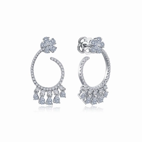 Exquisite Chandelier Earrings Formal Fashion Graceful Line