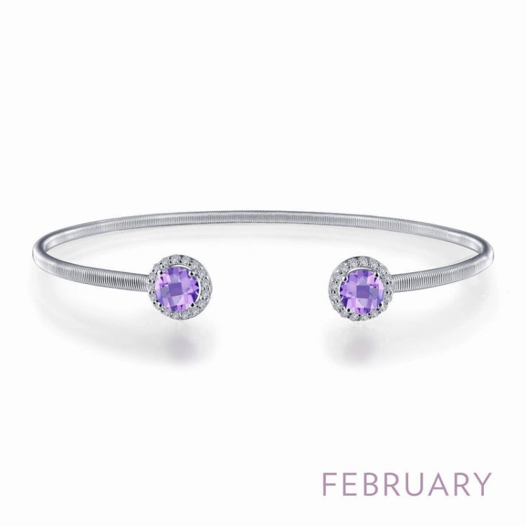 Daily Essential February Birthstone Bracelet