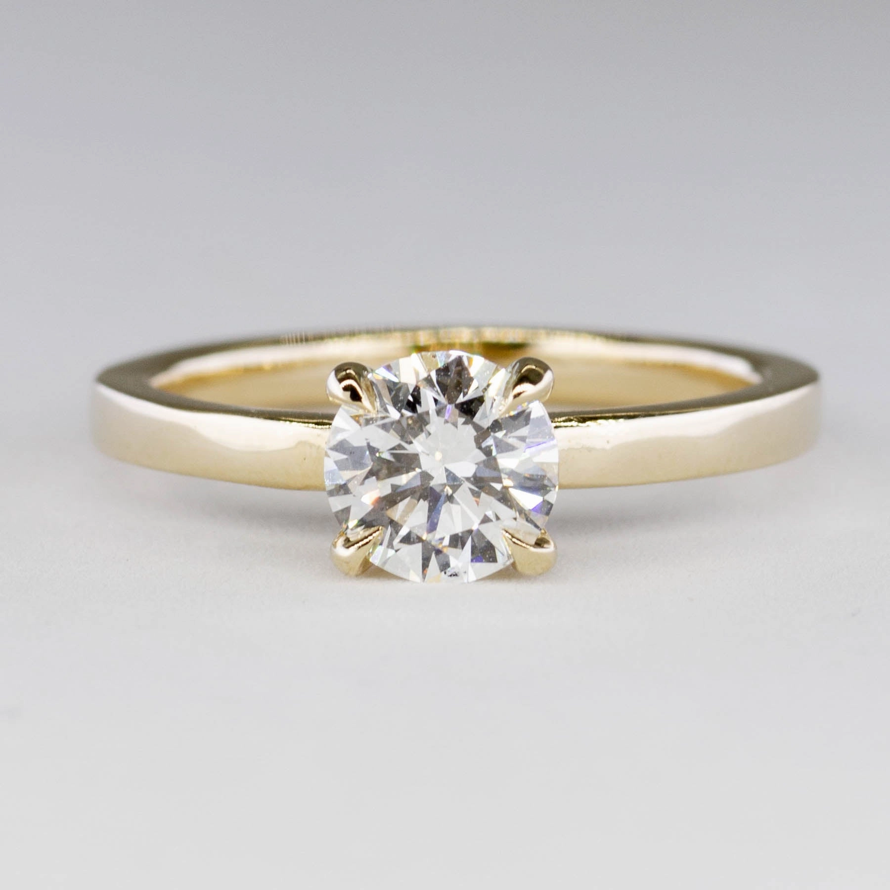 Subtle Detail Evening Gift '100 Ways' Canadian GIA Certified Diamond Solitaire | 1.01ctw VS2 G | SZ 7 |