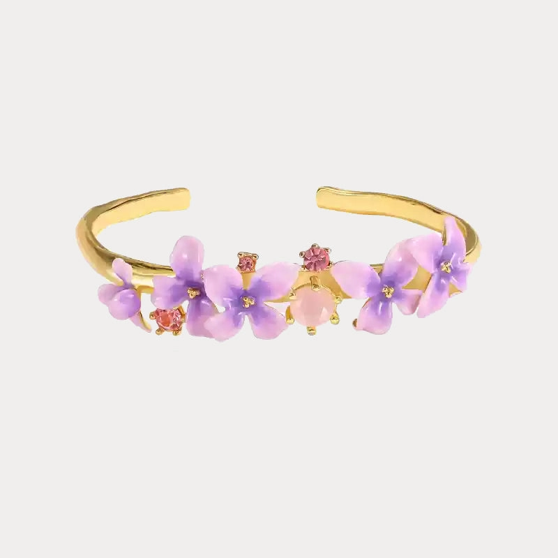Early Lilac Pink Crystal Bracelet Family Chronicle