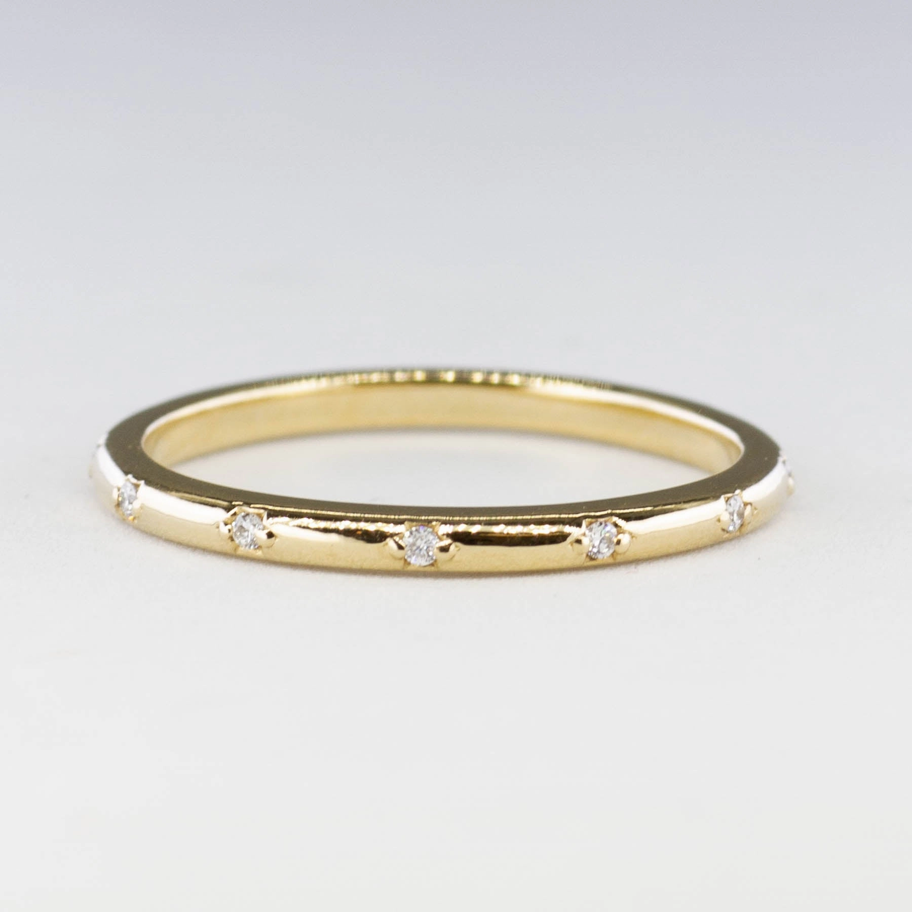 '100 Ways' Simple Diamond Eternity Band | SZ 7 Signature Highlight